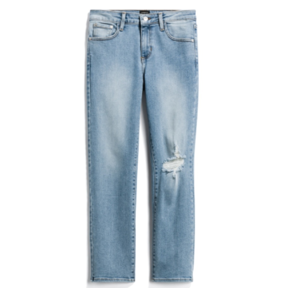 JUST BLACK Blakeley Distressed Straight Leg Jean